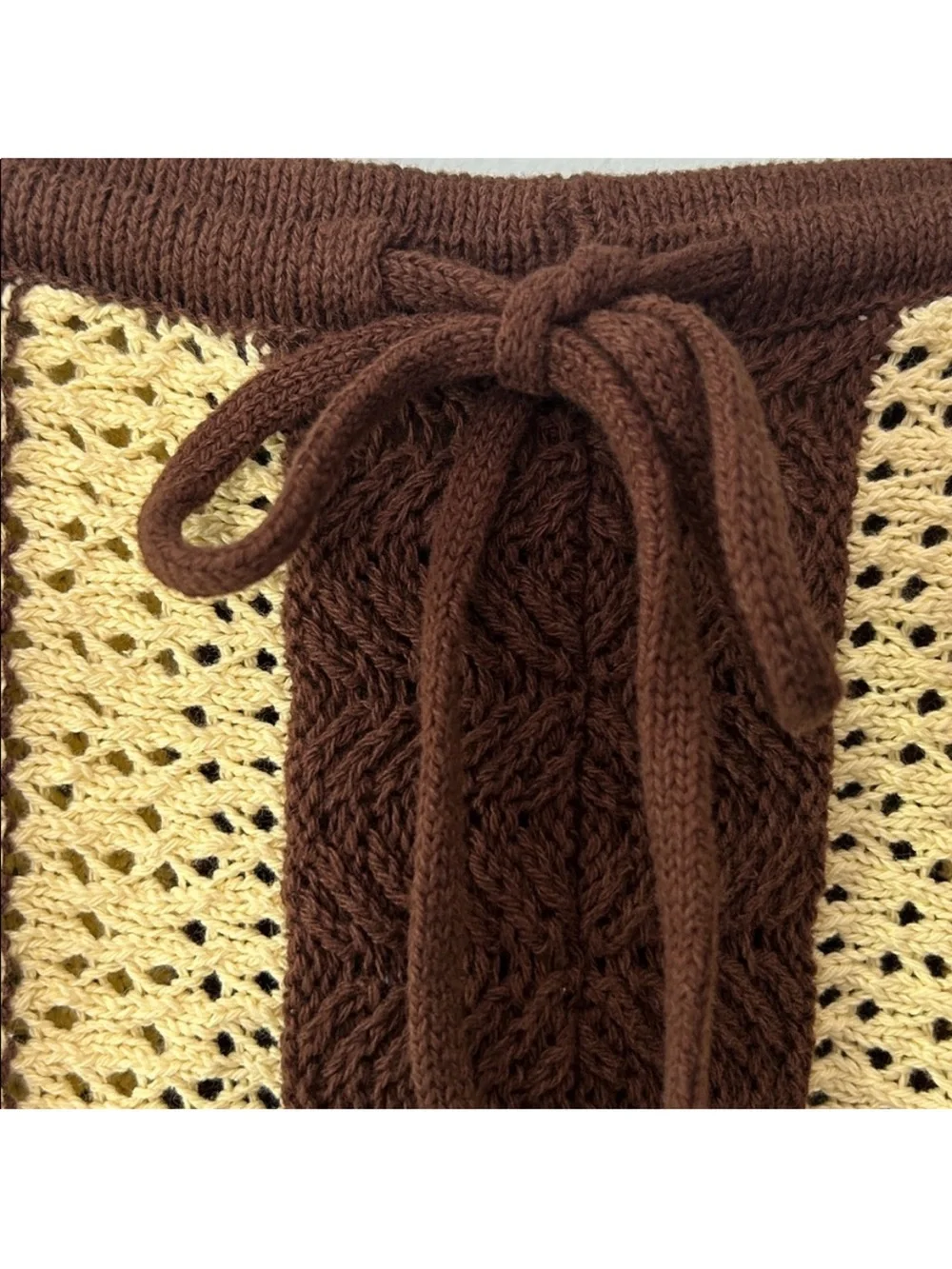Free-est Medium Set Free People Joan Fauxchet Crochet Carafe Combo 100% Cotton